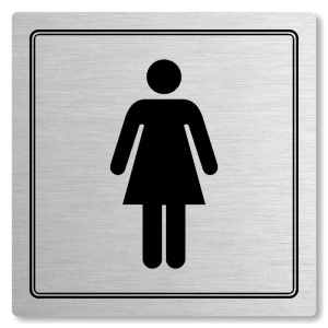 Piktogram WC ženy